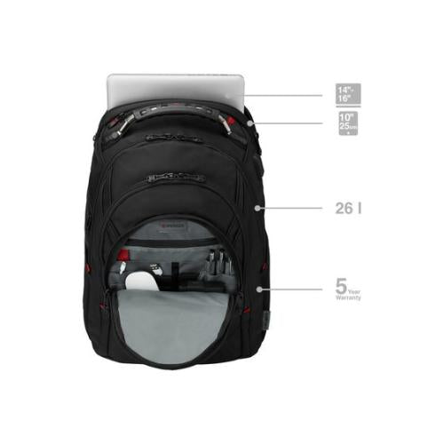 Rucsac Laptop Wenger Ibex Deluxe 606493 | 16 inch, Negru