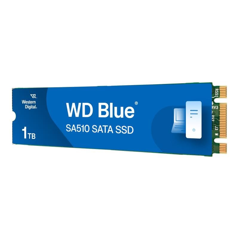 WESTERN DIGITAL SSD intern Western Digital Blue SA510 1TB, M.2 2280 SATA (WDS100T3B0B)
