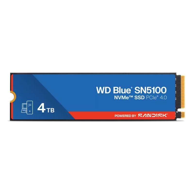 WESTERN DIGITAL Western Digital Blue SN5100 Internal (WDS400T5B0E-00CPE0) (WDS400T5B0E00CPE0) SSD 4TB M 2 Western Digital2 Western Digital 2
