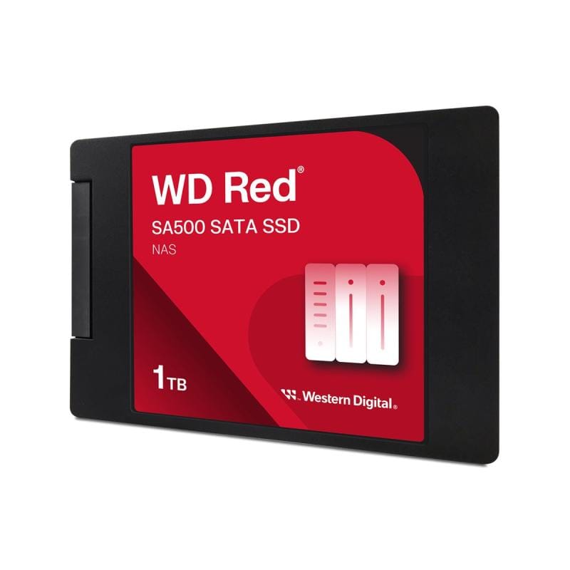 WESTERN DIGITAL SSD Intern Western Digital Red SA500 1TB, 2.5", SATA III, pentru NAS (WDS100T1R0A)