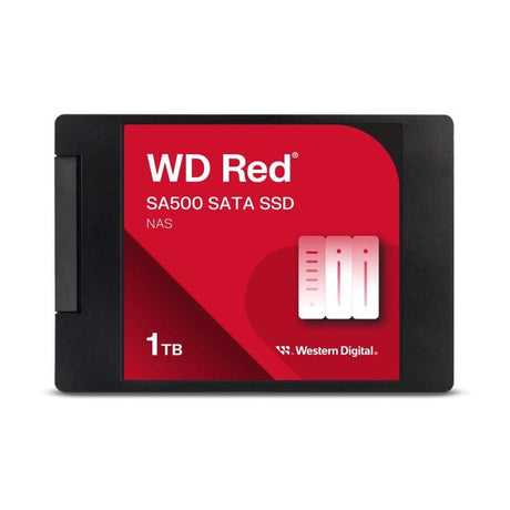 WESTERN DIGITAL SSD Intern Western Digital Red SA500 1TB, 2.5", SATA III, pentru NAS (WDS100T1R0A)