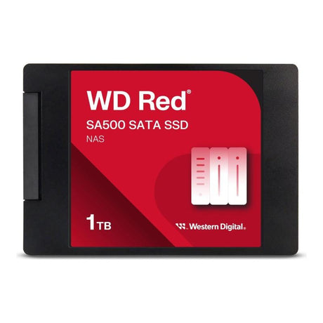 WESTERN DIGITAL SSD Intern Western Digital Red SA500 1TB, 2.5", SATA III, pentru NAS (WDS100T1R0A)