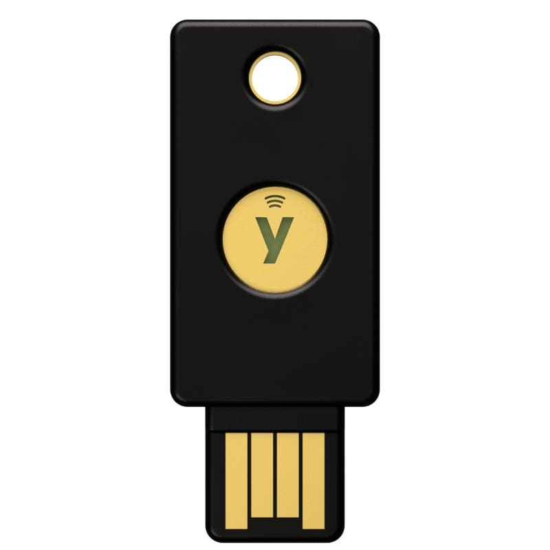 Yubico Cheie de securitate Yubico YubiKey 5 NFC FIPS, USB/NFC, autentificare 2FA fără parolă, anti-phishing