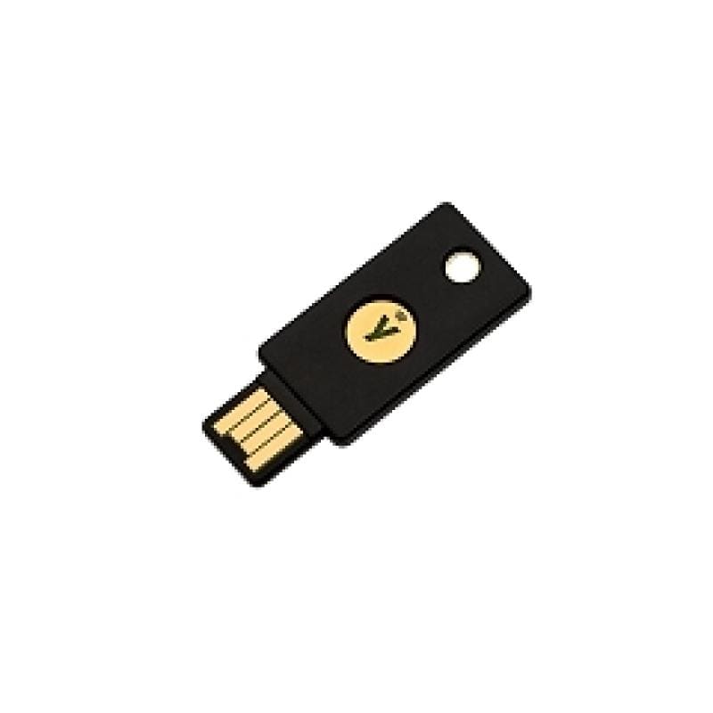 Yubico Cheie de securitate Yubico YubiKey 5 NFC USB pentru autentificare FIDO2/WebAuthn și U2F, 2FA anti-phishing