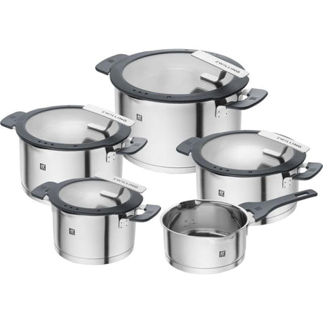 Zwilling Zwilling Simplify Pot Set 5pcs stainless steel 66870-005-0 668700050 (66870-005-0)
